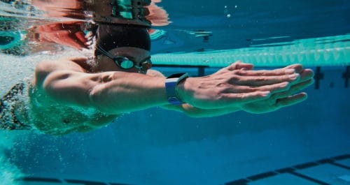 swimming with galaxy watch